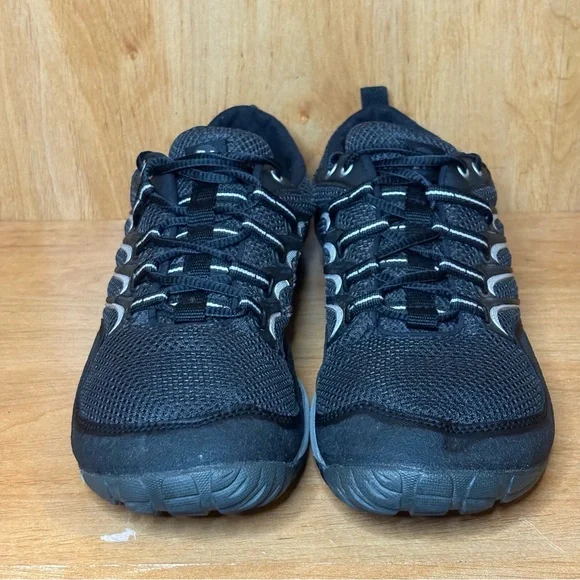 Merrell Trail Glove Mens 9 Black Minimalist Shoes Barefoot Sneakers Zero Drop - Picture 5 of 7